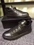 mode chaussures hommes philipp plein haut printing leather skull